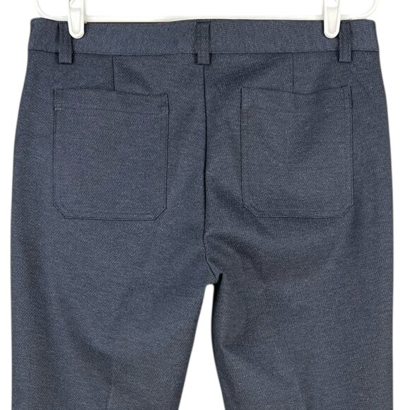 Andrew Marc Women's Stretch Slim Leg Navy Pants Size 12 Mid Rise Regular Fit - Picture 4 of 13